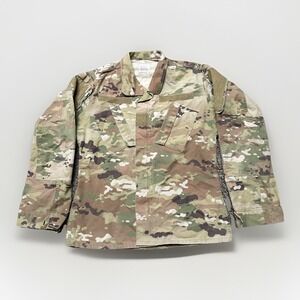 US Army Combat Uniform Coat Jacket Top Camo Camouflage